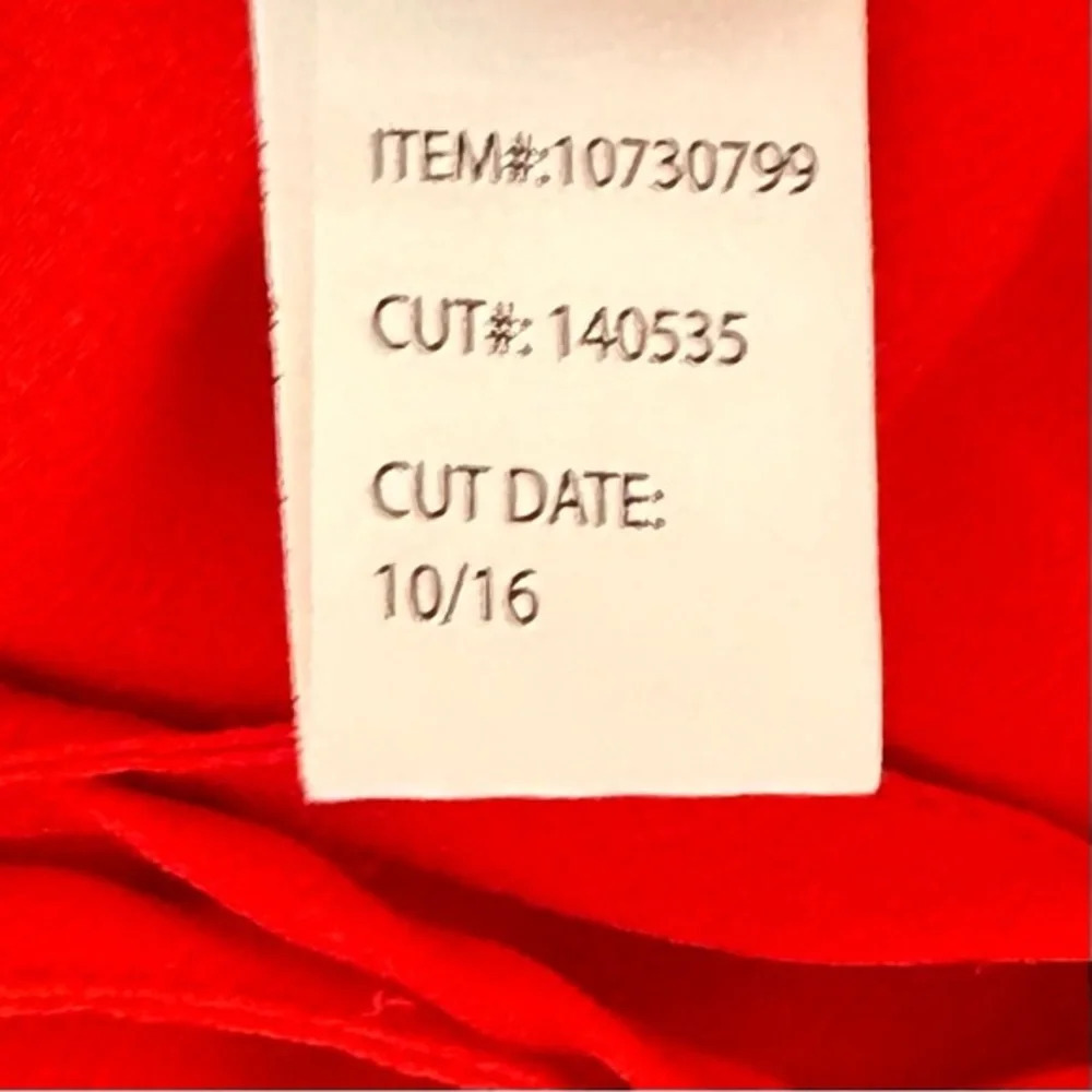 Torrid Strappy Front Double Layered Chiffon Cami Tank Top Red Plus Size 0 0X 12 - Picture 11 of 12